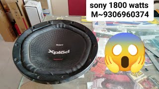 SONY XPLOD 1800 watts RMS 420 subwoofer #car #subwoofer #music #sony #music #system #musicsystem