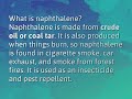 what are naphthalene balls made of