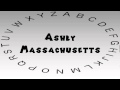 How to Say or Pronounce USA Cities — Ashby, Massachusetts