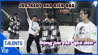 Quán quân Double2T ráo riết tập văn nghệ cùng biên đạo JustaSuy chuẩn bị bùng nổ Rap Việt Concert