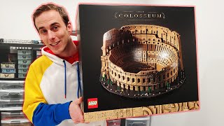LEGO Colosseum Unboxing! WORLDS LARGEST LEGO SET!