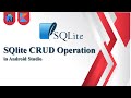SQlite CRUD Operation in Android Studio | Part 1 | Set Layout And Create DB Class | Kotlin