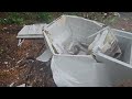 blowing up a refrigerator with a block buster m80 firecracker flash powder.