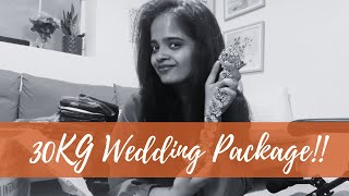 What's in my 30KG Wedding Package? || Wedding checklist #himapellipusthakam #weddingseries