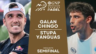 WORTH EVERY SECOND | Galan/Chingotto VS Stupa/Yanguas | Premier Padel Mexico Major | Semifinals