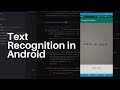Text Recognition by Camera in Android Studio Kotlin (Android Mobile vision)