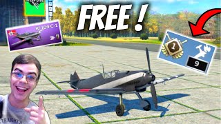 New Free BF 109 C in War Thunder Mobile – 9 Kills with This Powerful Fighter!