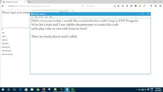 Loop with form in PHP