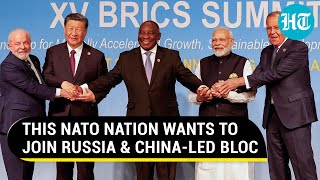 Putin \u0026 Xi’s Big Coup? This NATO Member Wants To Join BRICS; Russia Responds | Watch