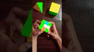 Rubik's cube solve on beat tricks😱 #viral #rubikscube #shorts 😊😊