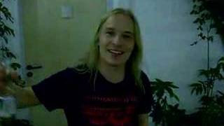 Emppu from Nightwish : message for the French fans