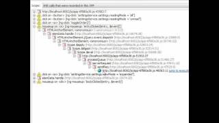 Tracking Java Script CALLS INTO YOUR Java back-end.