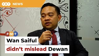 MP didn’t mislead Dewan on ‘offer’ to drop charges, says Dewan panel