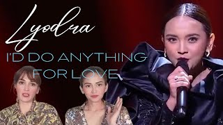 First time REAKSI Lyodra | ‘I Will Do Anything for Love’ | Indonesian Idol | She is Incredible! ♥️