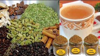 secret chay masala recipe | چائے مصالحہ | चाय मसाला रेसिपी | Desi Village Food