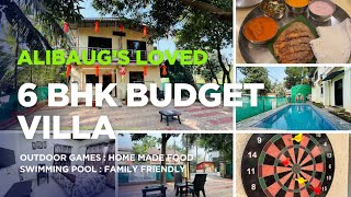 DA778 - Alibaug Villa With Swimming Pool | Budget Stay in Alibaug | Home made Food | Dial Alibag