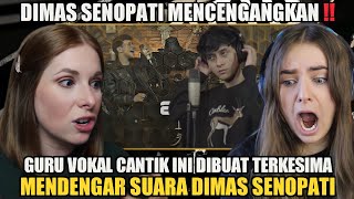 MENCENGANGKAN !! DIMAS SENOPATI BUAT GURU VOKAL CANTIK INI TERKESIMA MENDENGAR SUARANYA