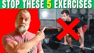 5 Exercises Men Over 50 Should Consider Stopping! (You'll Still Grow Muscle)