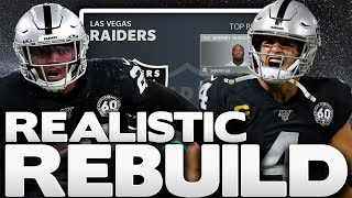 Rebuilding the Las Vegas Raiders! Is It Time To Move On From Derek Carr? Madden 21 Franchise Rebuild