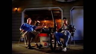 Homedepot RIDGID wet dry vac commercial 1998/2001.