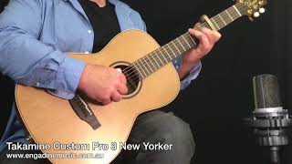 Takamine Custom Pro 3 New Yorker Fingerstyle Demo