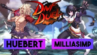 DNF DUEL HIGH LEVEL GAMEPLAY | HUEBERT (Berserker) vs MilliaSimp (Swift Master)