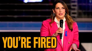 SHE'S DONE: NBC FIRES Ronna McDaniel after on-air revolt