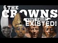 There are no crowns in ancient Egypt