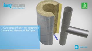 Knauf Insulation Thermo-teK PS Cld SYSTEM - Insulation of cold water lines T-parts and  stop valve