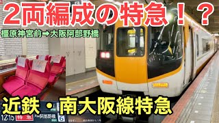 【近鉄特急】そんな短い編成で大丈夫か？【橿原神宮前➡︎大阪阿部野橋駅】