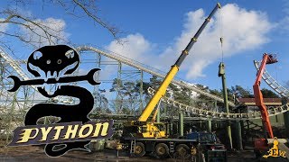 Sloop van de Python 16-01-2018 @Efteling