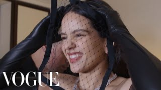 Rosalía Gets Ready for the Met Gala | Last Looks | Vogue