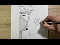 comment dessiner kakashi hatake de naruto tutoriel dessin facile Étape par Étape