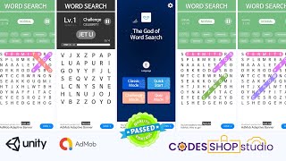 Word Search Pro | Word puzzle | Unity source code