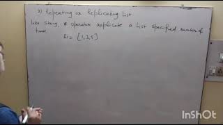 Python | Replicating List | class 11 IP
