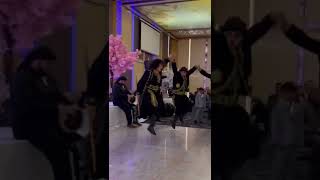 Dabke female leader sets the dance floor on fire ! #dabke #دبكة #girldance #sleimanbabe #shorts