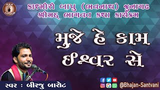 મુજે હે કામ ઈશ્વર સે || બીરજુ બારોટ || શ્રી મદ ભાગવત કથા કાર્યક્રમ