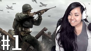Call of Duty: WWII || Part 1|| Almost broke me 🥺