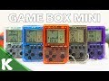 GAMEBOX MINI | $3 Pocket BrickGame Nostalgia | Handheld Review | +Bonus Review