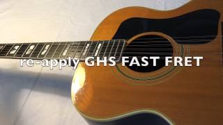 THE STRING CLEANER vs GHS FAST-FRET