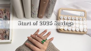 Start of 2025 savings challenges [Debt Free Journey]