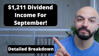 $1,211 Monthly Dividend Income In September | Questrade | Canadian Passive Income Guide