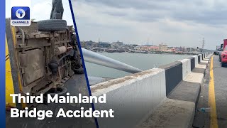 Two Persons Plunge Into Lagos Lagoon After Accident On Third Mainland Bridge