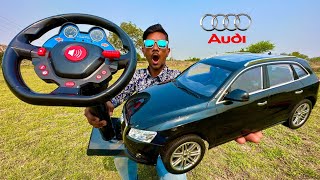 RC High Speed Real Steering FJ Cruiser Vs Audi RC Car Unboxing & Fight – Chatpat toy tv