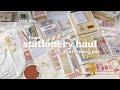 huge stationery haul 2022 🍡ft. stationery pal | cute & pastel ♡