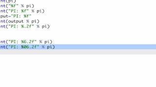 Python 4 - Output Formatting