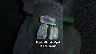 Revealing the Untapped Splendor of Raw Black Mintabi Opal