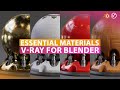 The Ultimate Guide to V-Ray Materials in Blender – Plastic, Wood, Concrete & Metal