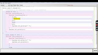 PATTERNS DIAPLAYED AS MENU DRIVEN ||JAVA CLASS by ASHISH
