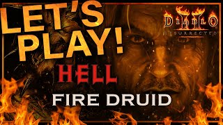 Let's Play Diablo 2 - Fire Druid | Part Hell